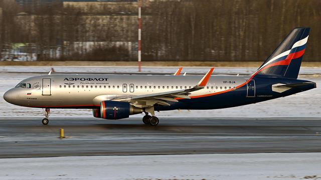 VP-BJA:Airbus A320-200:Аэрофлот